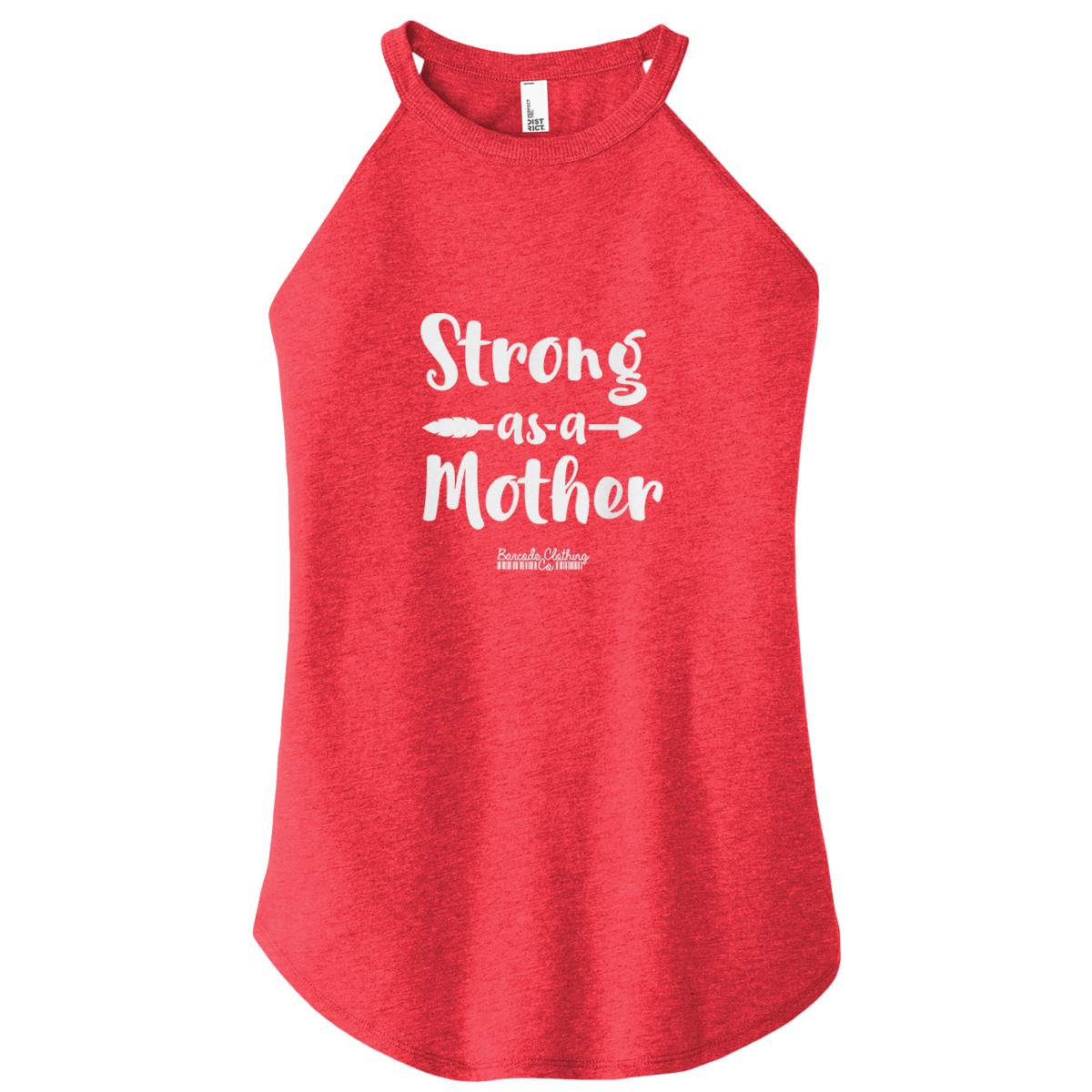 Strong As A Mother Color Rocker Tank