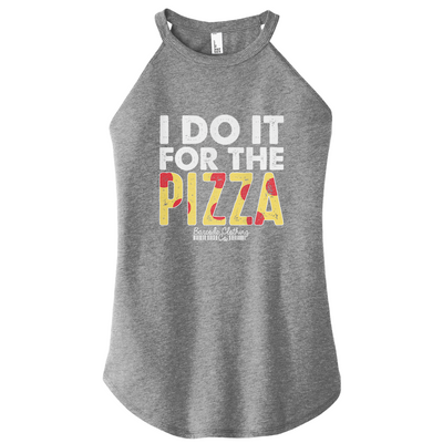For The Pizza Color Rocker Tank