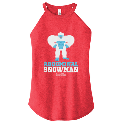 Abdominal Snowman Color Rocker Tank