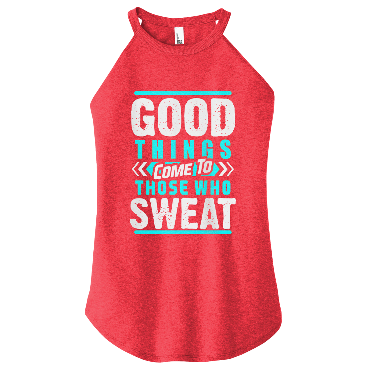 Red Rocker Tank Good Things Color Rocker Tank – Barcode Clothing Co