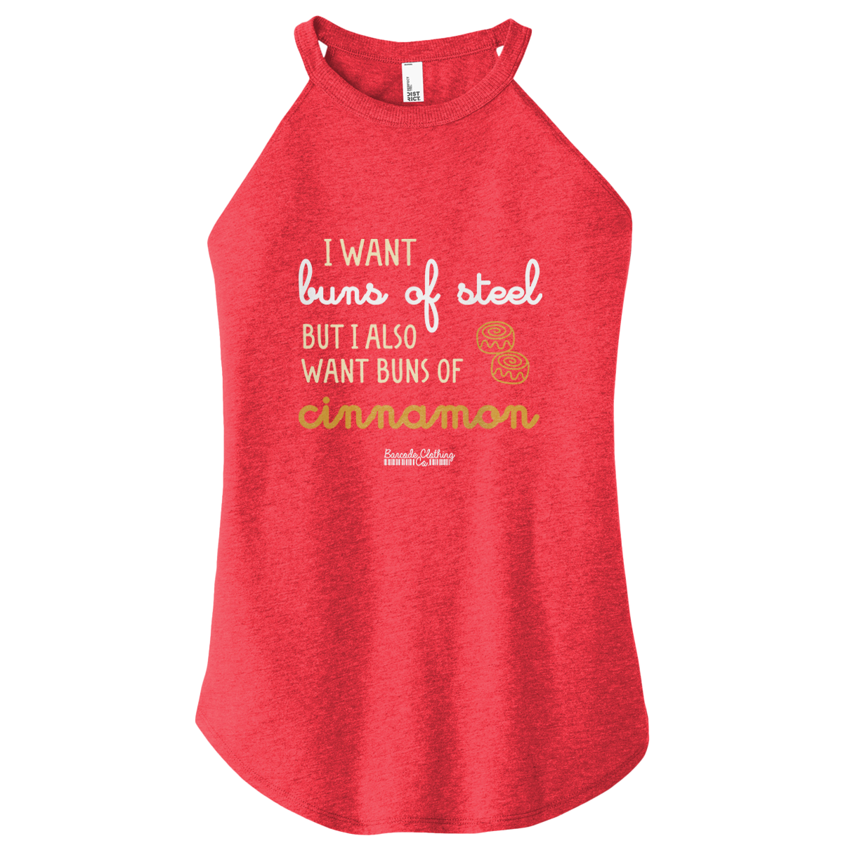 Cinnamon Buns Color Rocker Tank