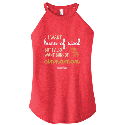 Cinnamon Buns Color Rocker Tank