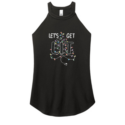 Let's Get Lit Color Rocker Tank