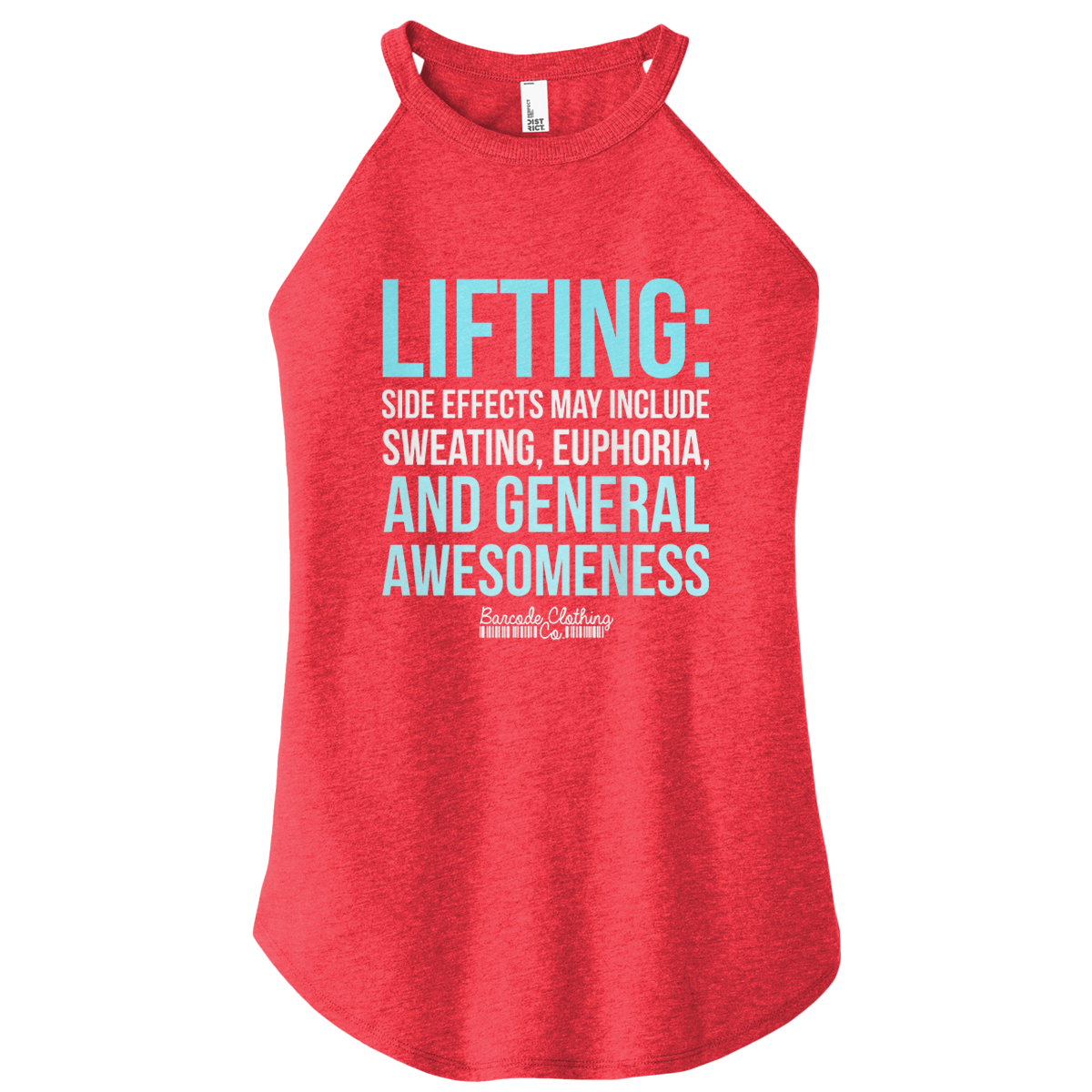 Lifting Side Effects Color Rocker Tank