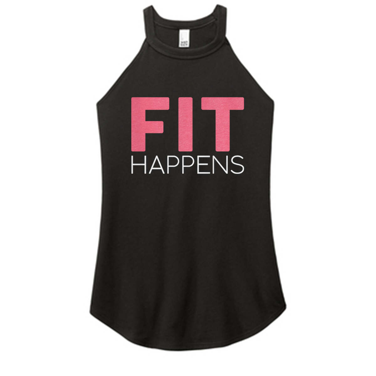 FIT Happens Color Rocker Tank