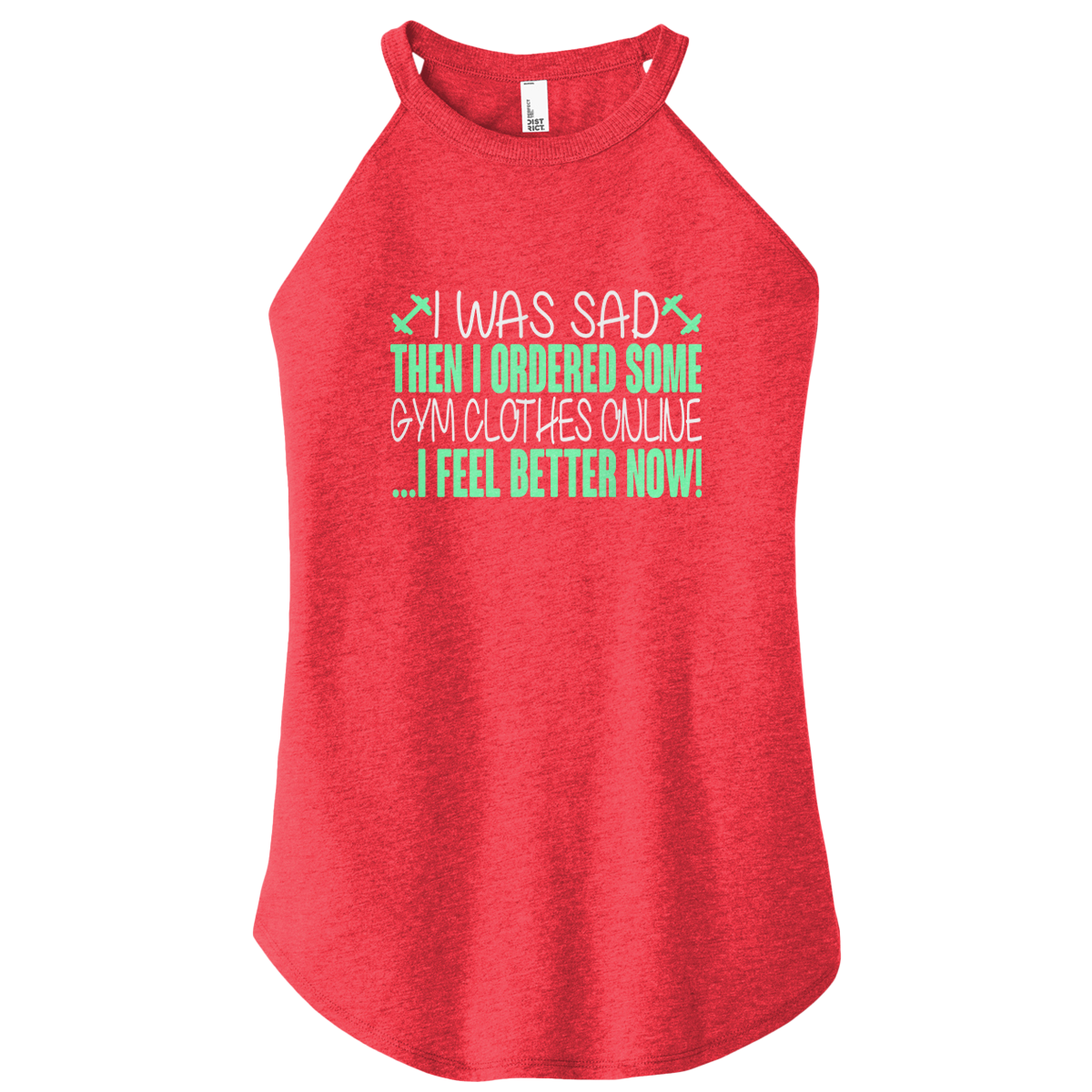 I Was Sad Color Rocker Tank