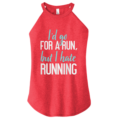 Go For A Run Color Rocker Tank