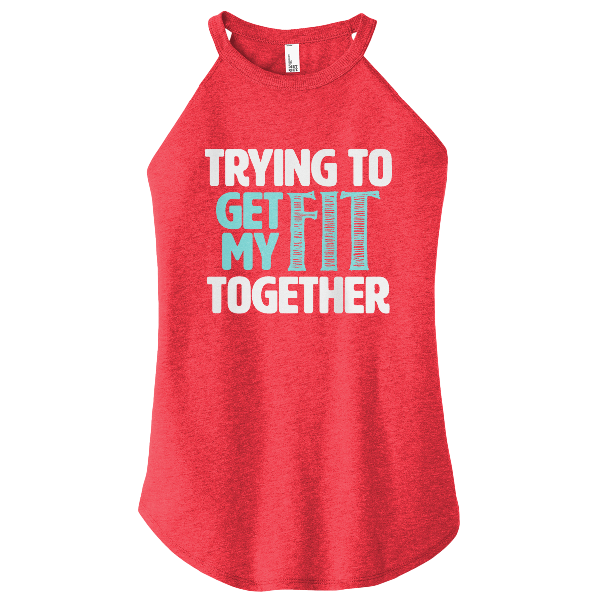 Fit Together Color Rocker Tank