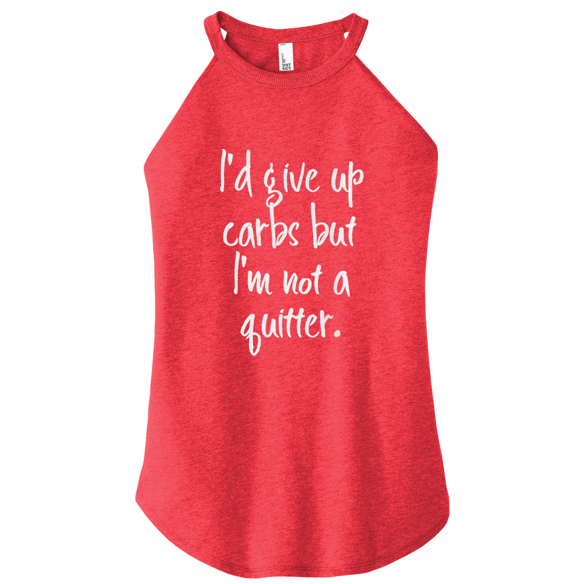Carbs Quitter Color Rocker Tank