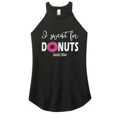 Sweat For Donuts Color Rocker Tank