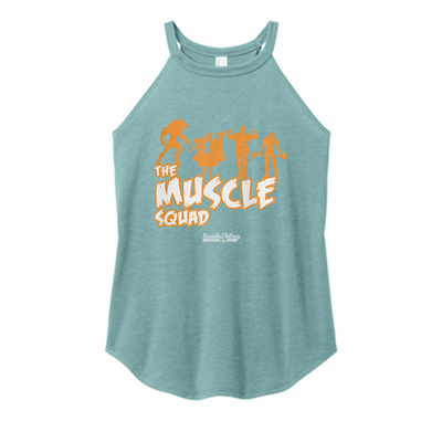 Muscle Squad Color Rocker Tank