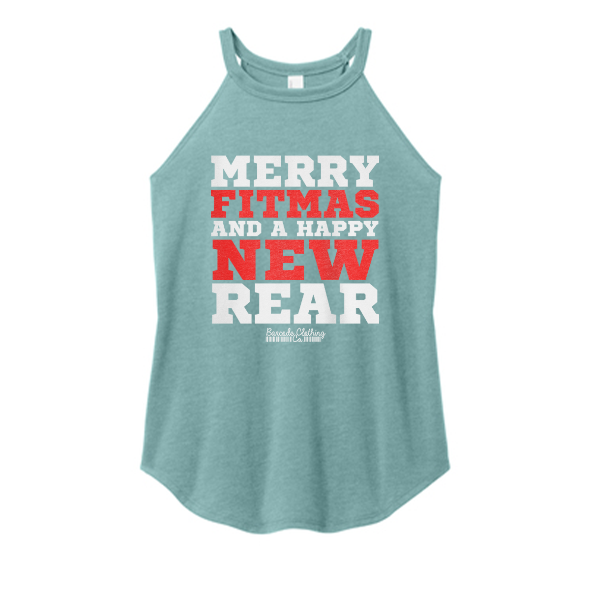 Merry Fitmas and a Happy New Rear Color Rocker Tank