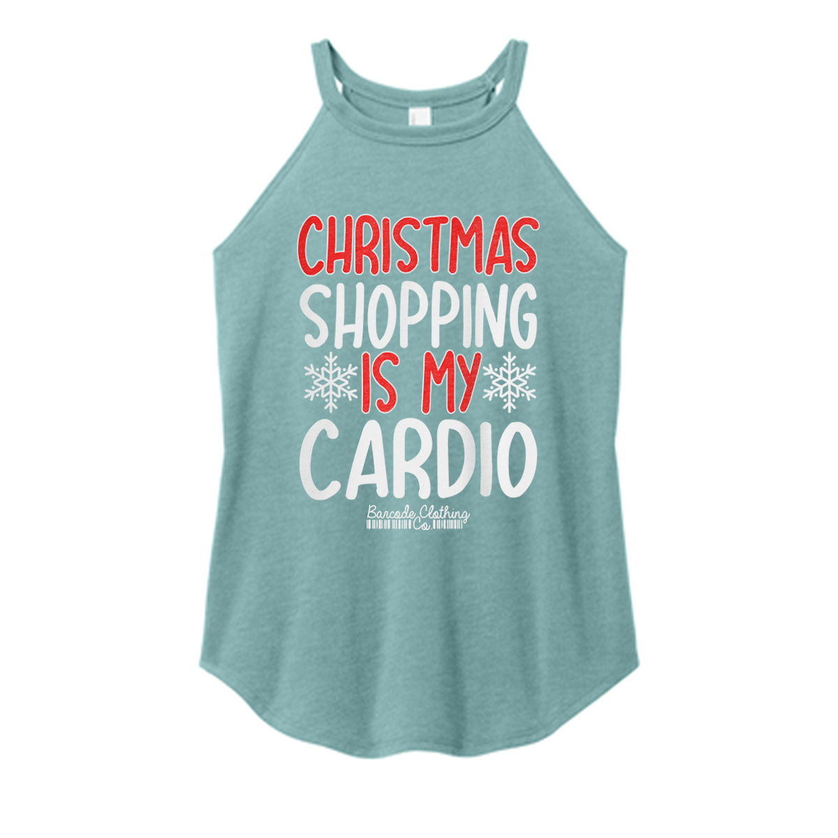 Christmas Is My Cardio Color Rocker Tank