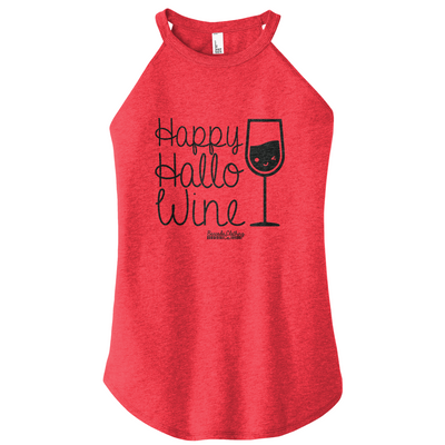 Happy Hallo-Wine Rocker Tank