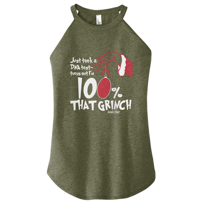 100% That Grinch Color Rocker Tank