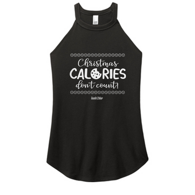 Christmas Calories Color Rocker Tank