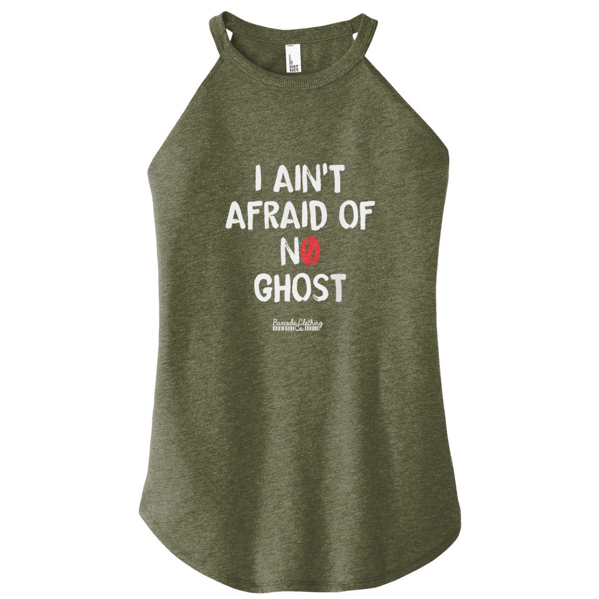 Ain't Afraid Ghost Color Rocker Tank