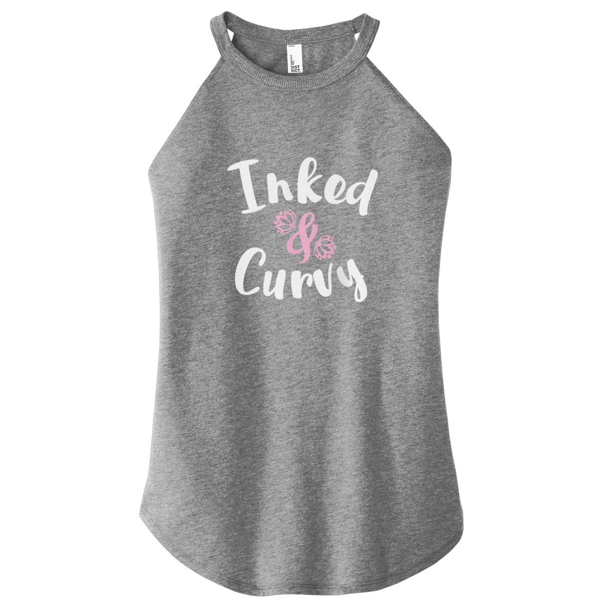 Inked & Curvy Color Rocker Tank