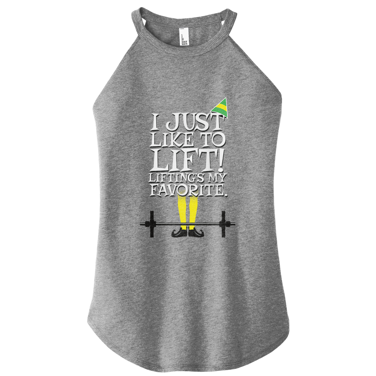 Lifting's My Favorite Color Rocker Tank
