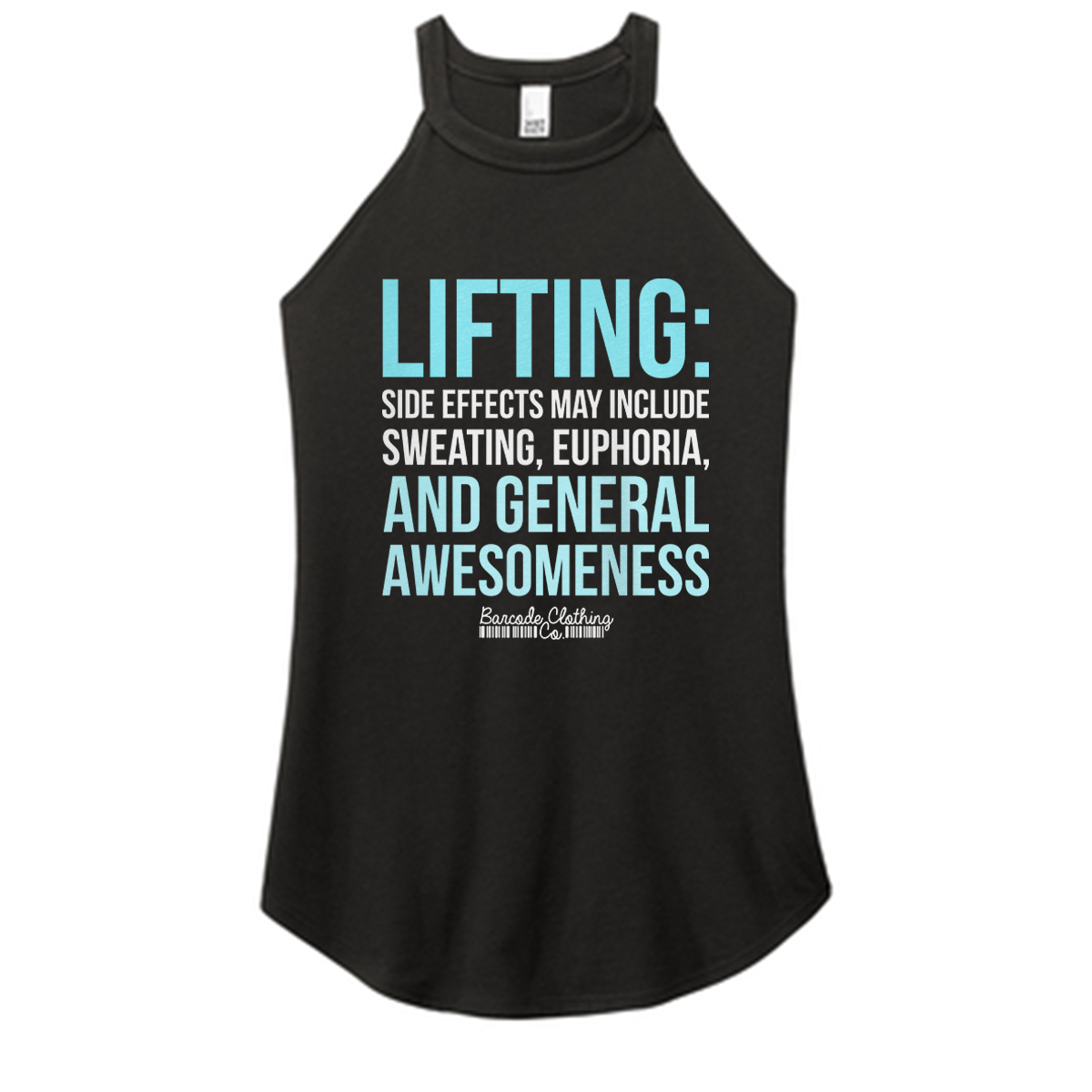 Lifting Side Effects Color Rocker Tank