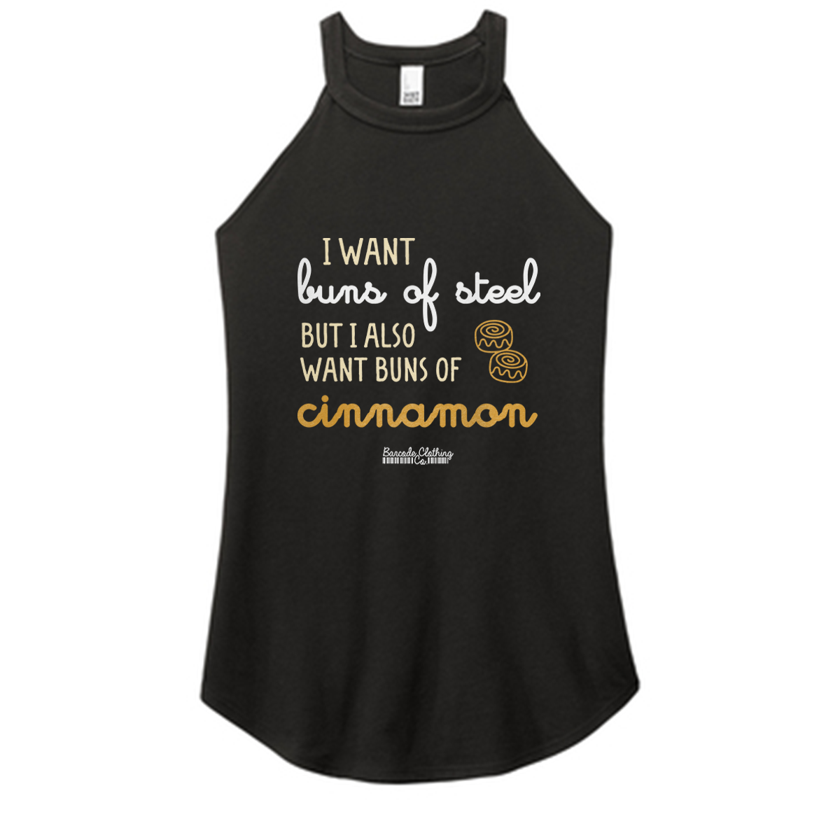 Cinnamon Buns Color Rocker Tank