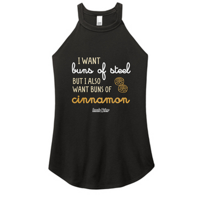 Cinnamon Buns Color Rocker Tank