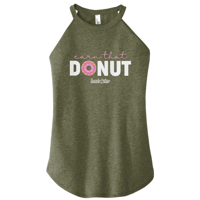 Earn That Donut Color Rocker Tank