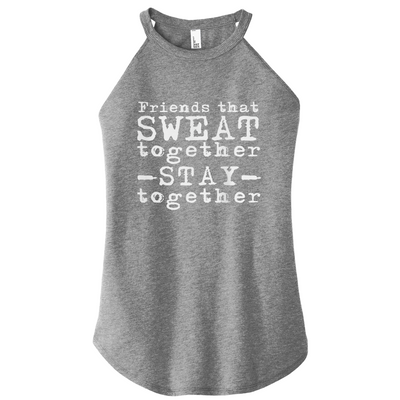 Friends That Sweat Color Rocker Tank