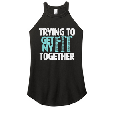 Fit Together Color Rocker Tank