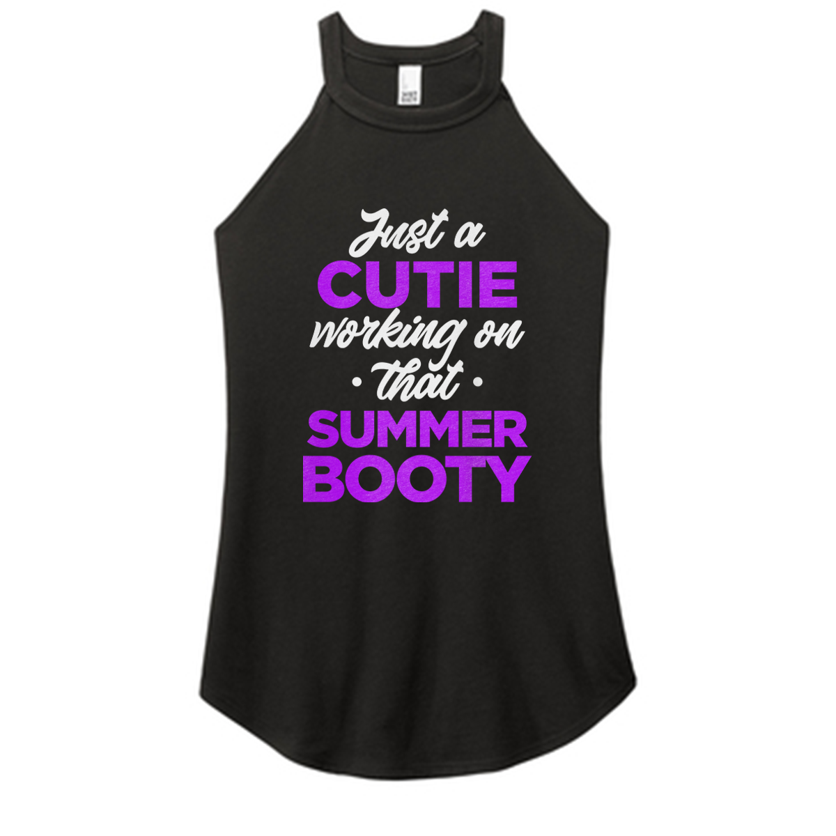 Summer Booty Color Rocker Tank