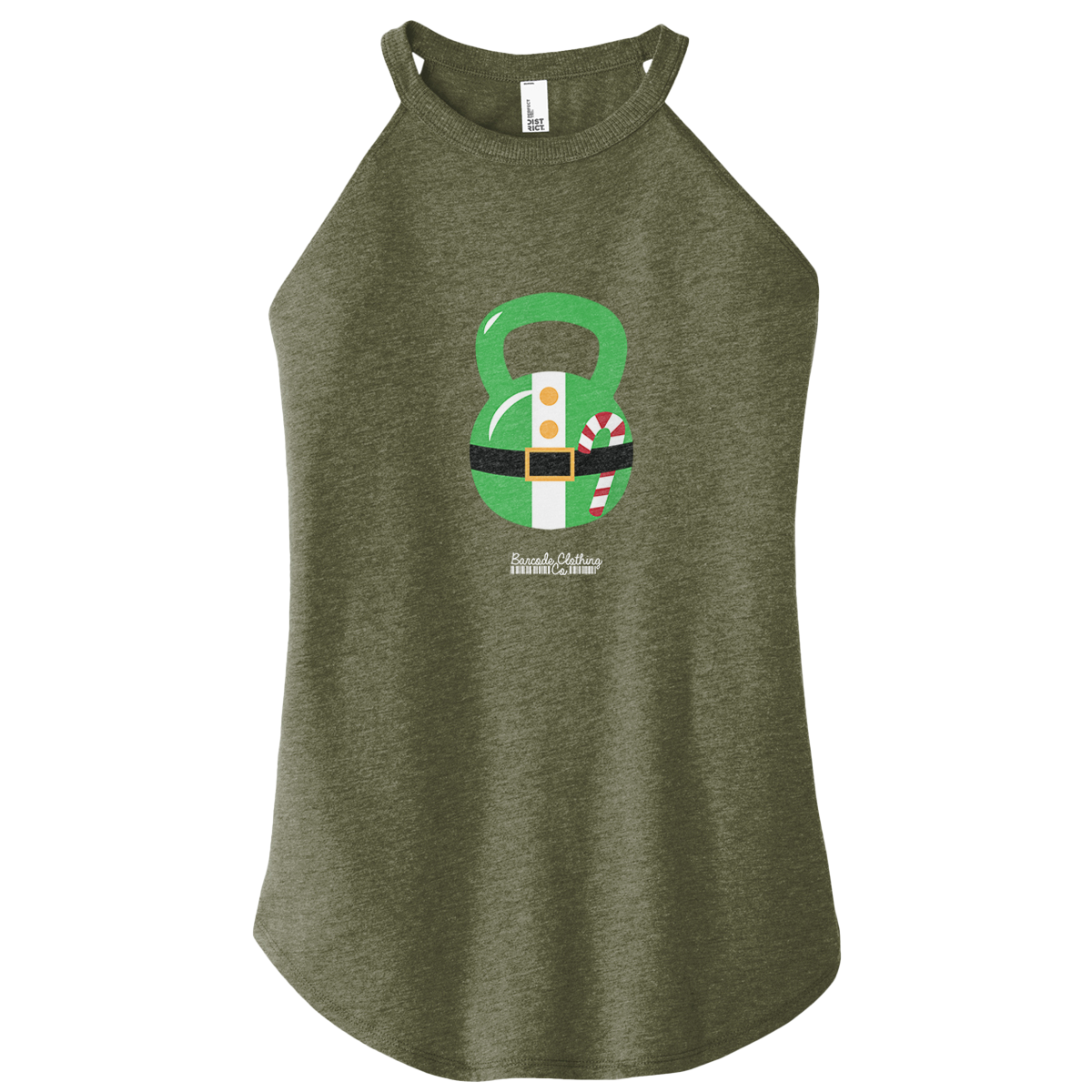 Elf Kettlebell Color Rocker Tank