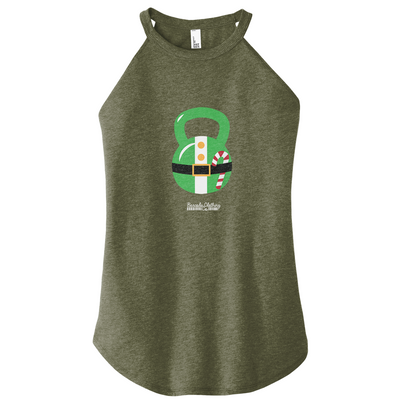 Elf Kettlebell Color Rocker Tank