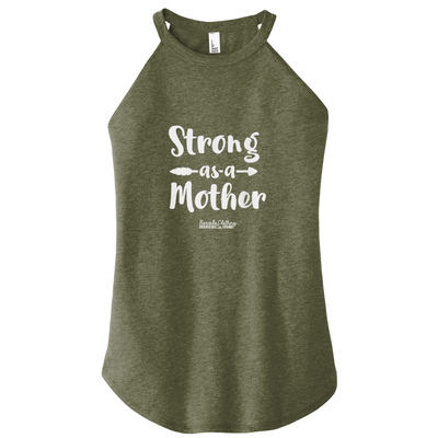 Strong As A Mother Color Rocker Tank