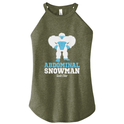 Abdominal Snowman Color Rocker Tank