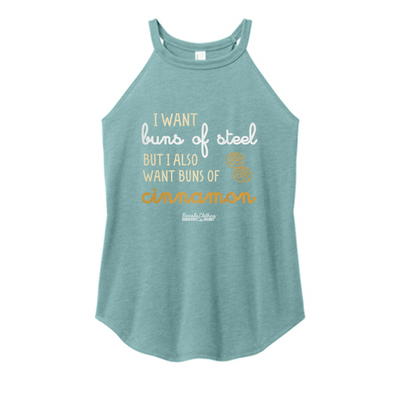 Cinnamon Buns Color Rocker Tank