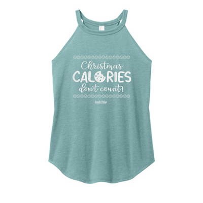 Christmas Calories Color Rocker Tank