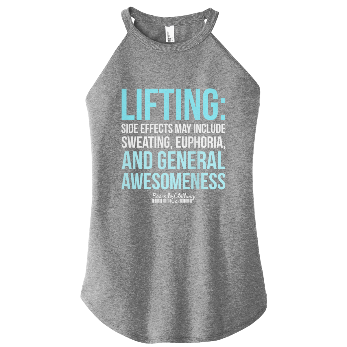 Lifting Side Effects Color Rocker Tank