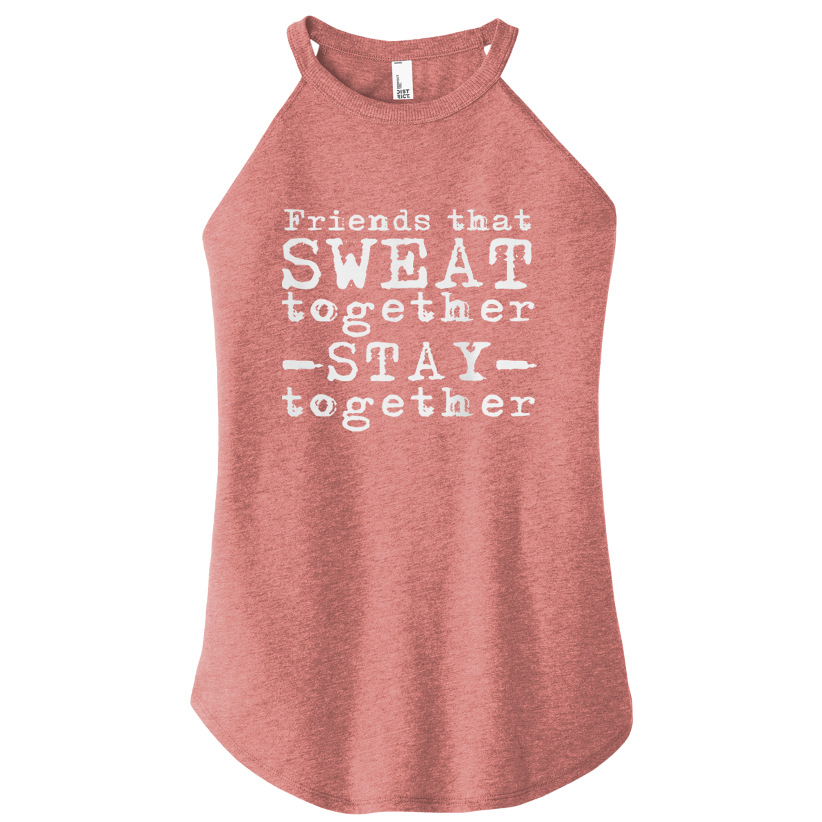 Friends That Sweat Color Rocker Tank