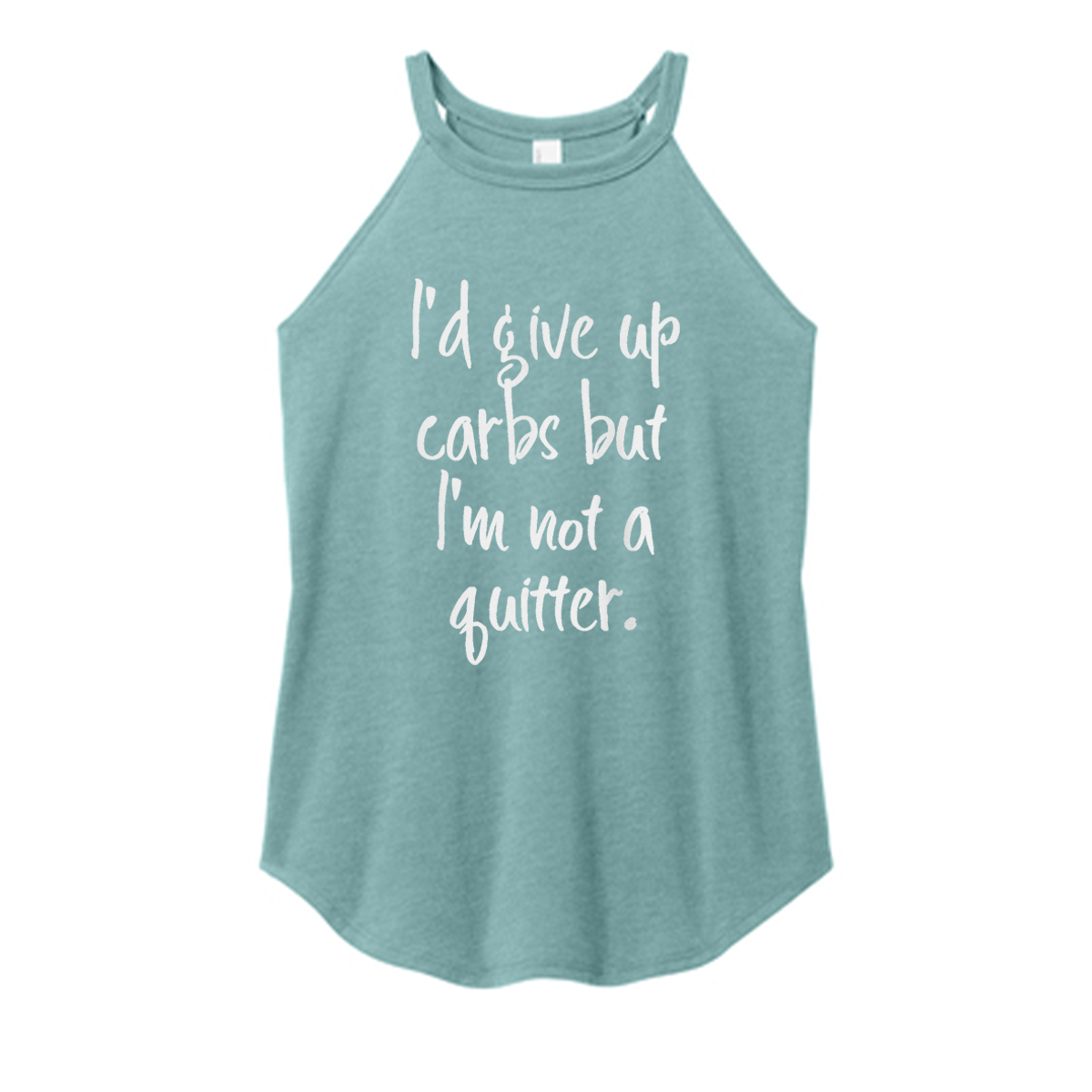 Carbs Quitter Color Rocker Tank