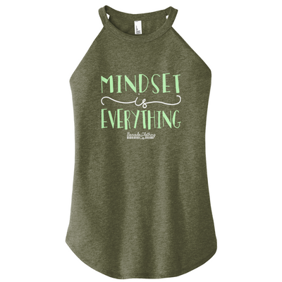 Mindset Is Everything Color Rocker Tank