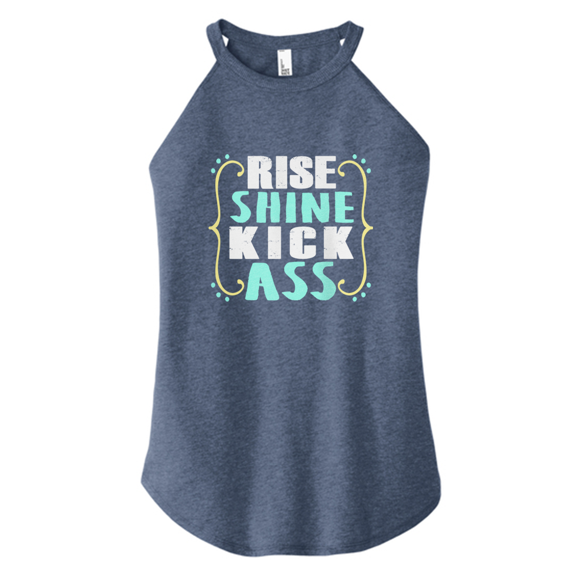 Rise Shine Kick Color Rocker Tank – Barcode Clothing Co