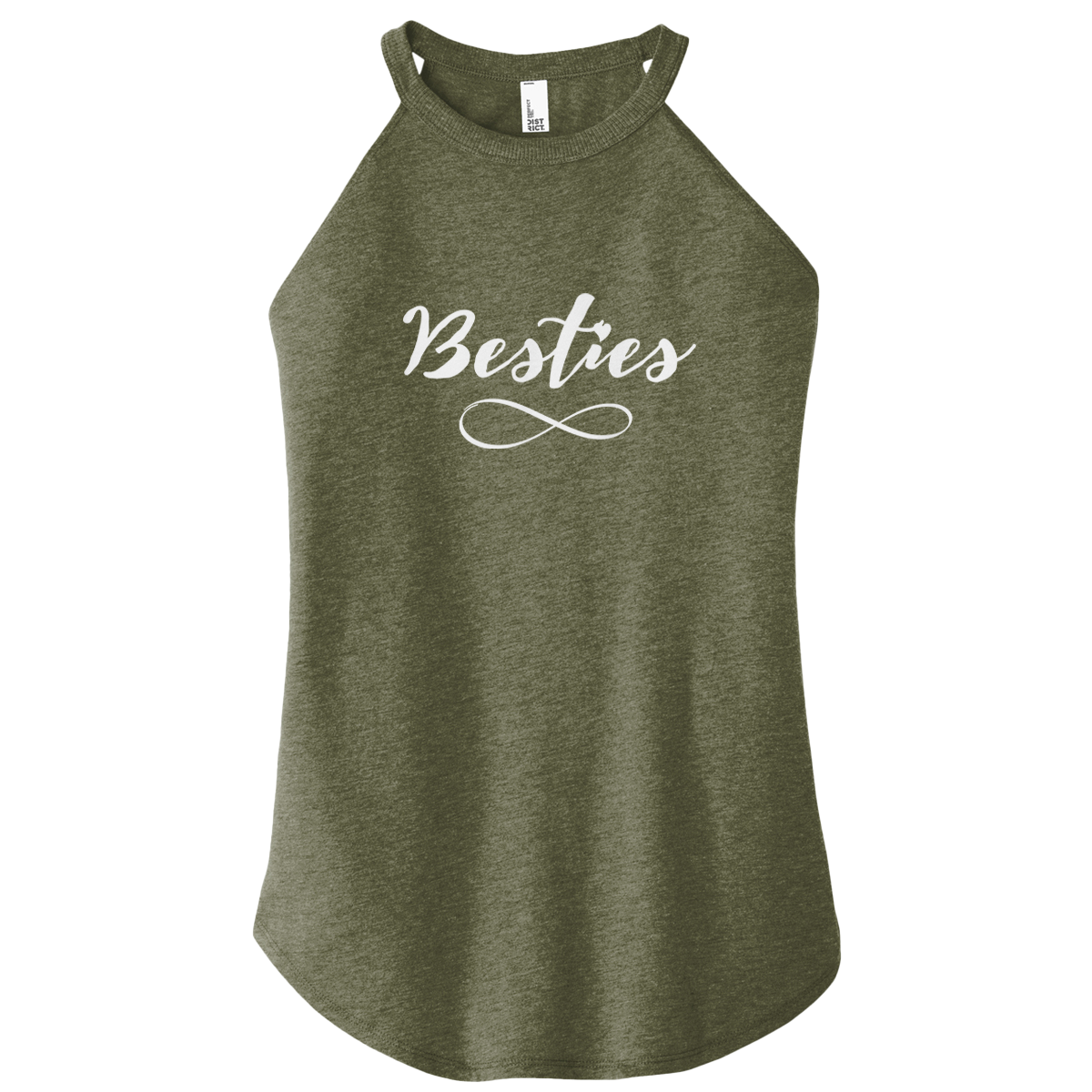 Besties Color Rocker Tank