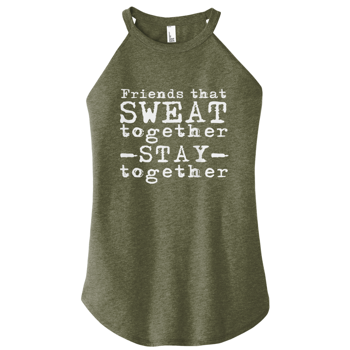 Friends That Sweat Color Rocker Tank