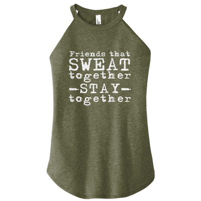 Friends That Sweat Color Rocker Tank