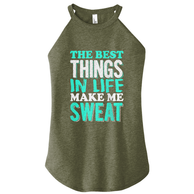 Make Me Sweat Color Rocker Tank
