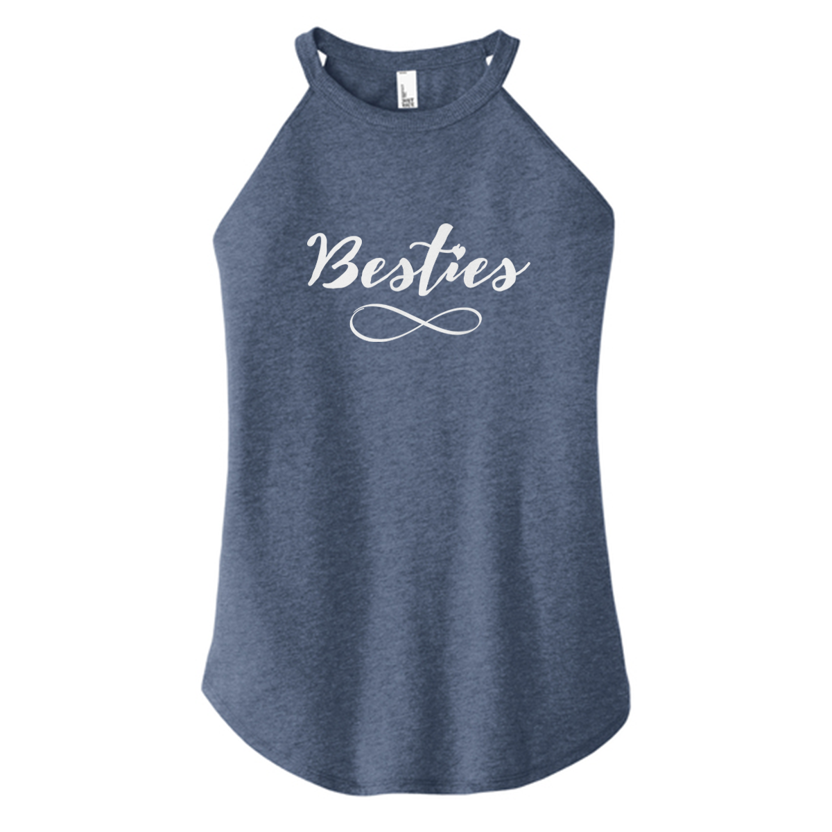 Besties Color Rocker Tank