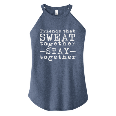Friends That Sweat Color Rocker Tank