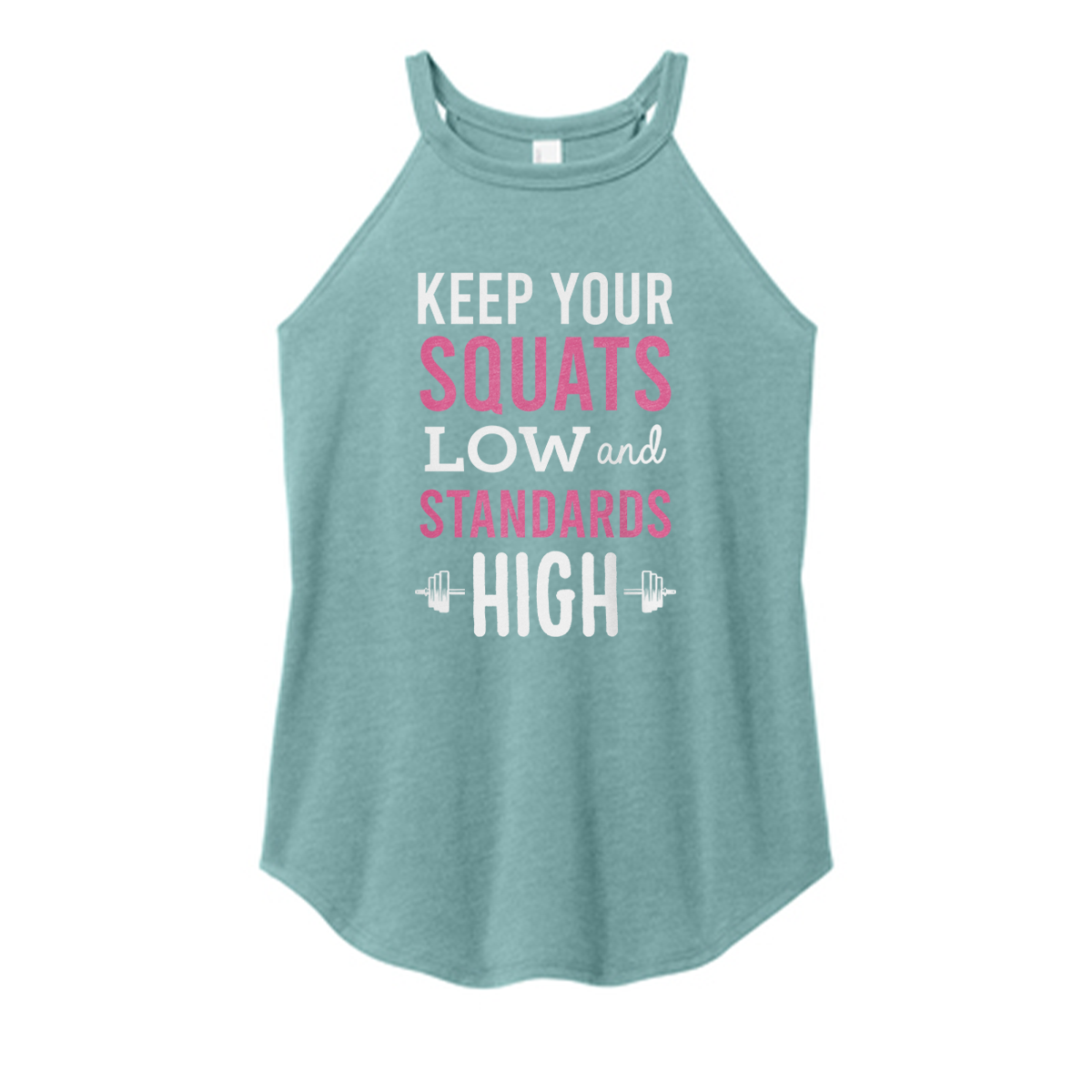 Keep Your Squats Color Rocker Tank – Barcode Clothing Co