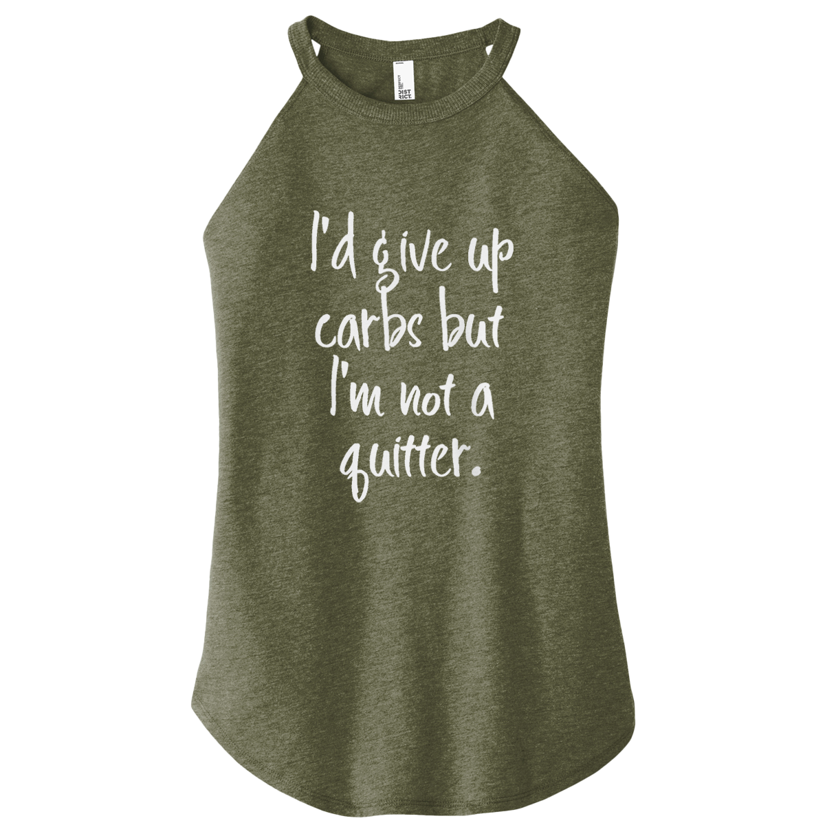 Carbs Quitter Color Rocker Tank