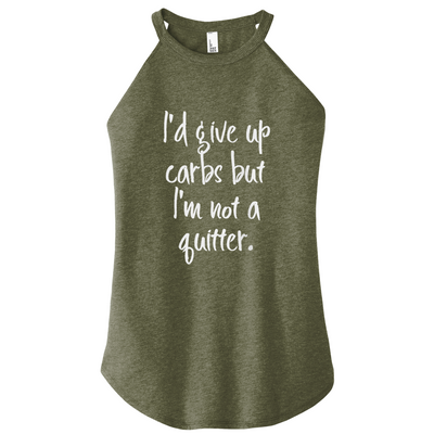 Carbs Quitter Color Rocker Tank
